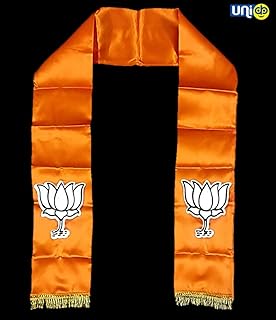 Dhwaj Flag Bjp Flag Color Scarf Printed Amazon In Garden Outdoors