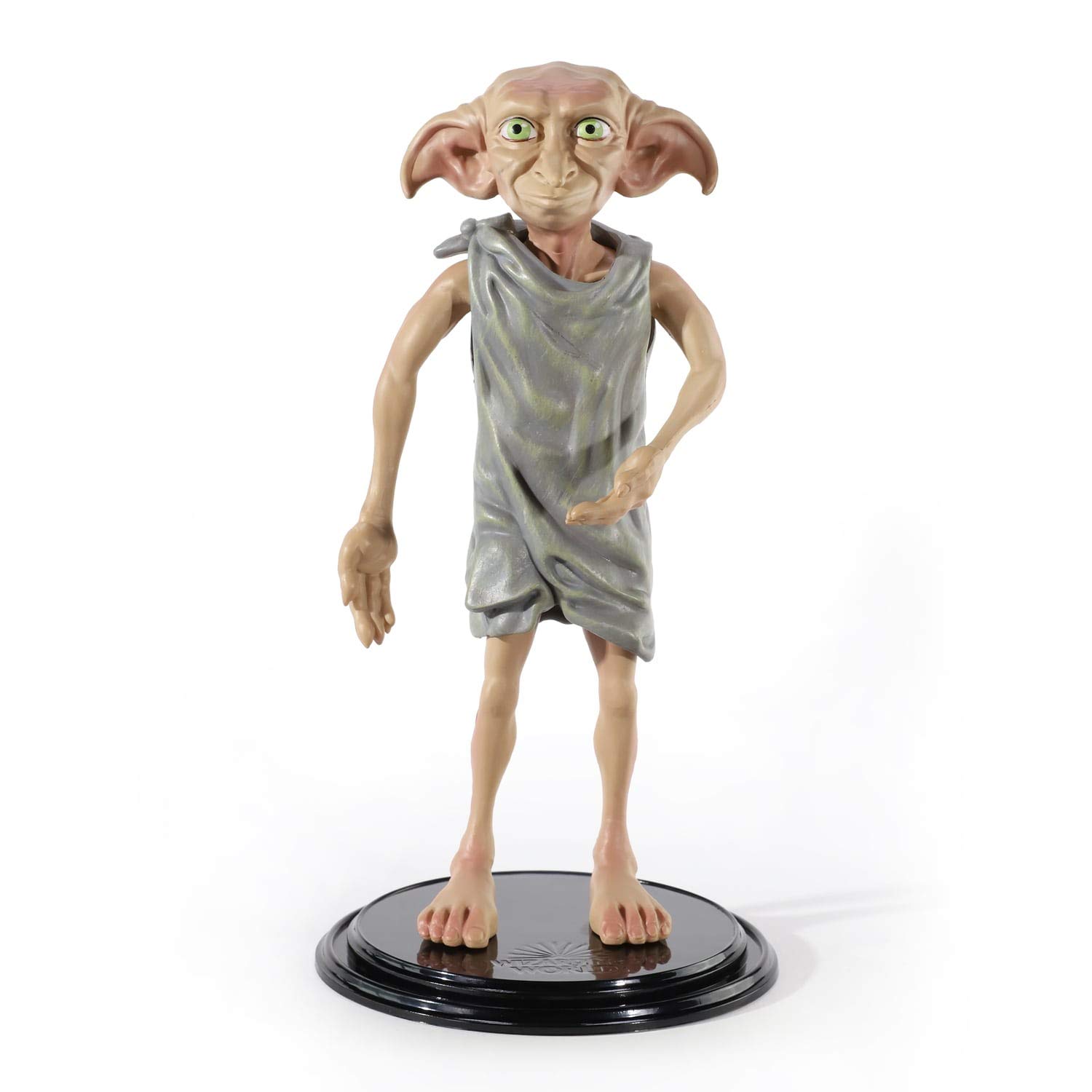 BendyFigs Dobby Figure by The Noble Collection - Officially Licensed 19cm (7.5 inch) Harry Potter Bendable Toys Posable Collectable Doll Figures With Stand - For Kids & Adults