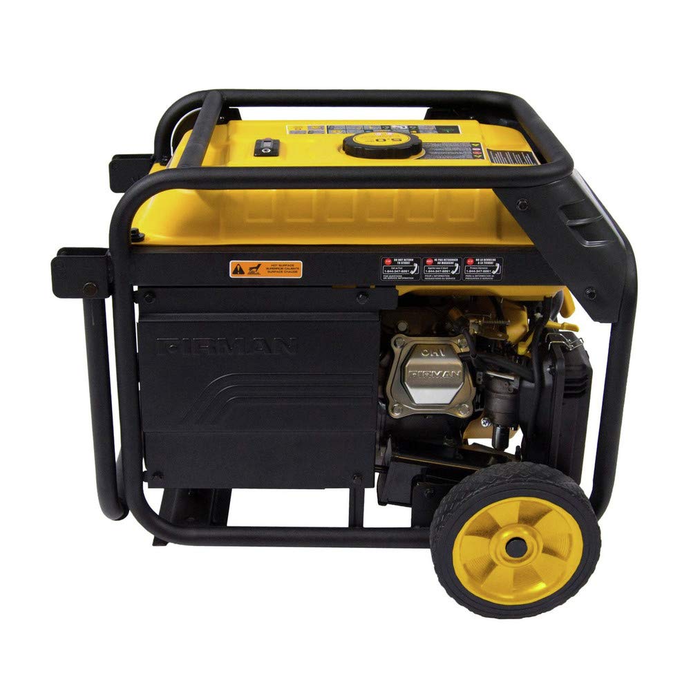 Patio Lawn Garden Black Firman H03652 4550 3650 Watt Recoil Start Gas Or Propane Dual Fuel Portable Generator Carb And Cetl Certified With Wheel Kit Generators Portable Power