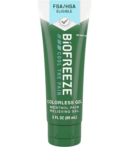 Amazon.com: Biofreeze Pain Relief Gel, 4 oz. Tube (Packaging May