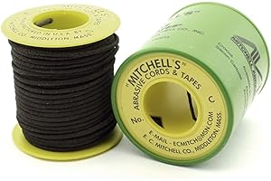 Mitchell's Abrasive Round Crocus Cord #52-C, .055 Diameter X 50 Ft.