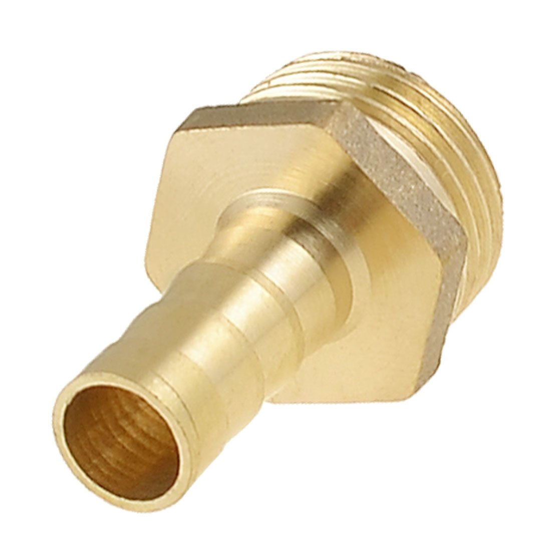 Sourcingmap Brass 10mm Hose Barb to 1/2" PT Male Thread Pneumatic Coupling Connector