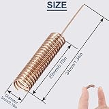 DAOKAI 10x 433MHz Helical Spring Antenna 2.2dBi Direct Weld for Wireless Data view 6