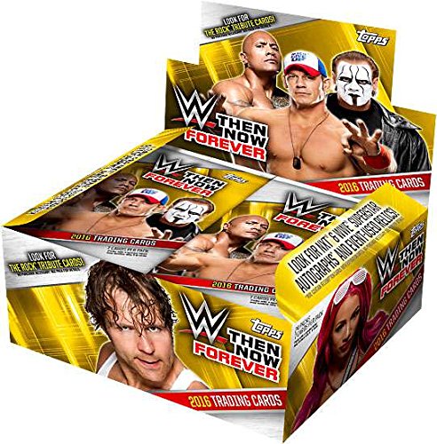 2016 topps wwe then now forever hobby box