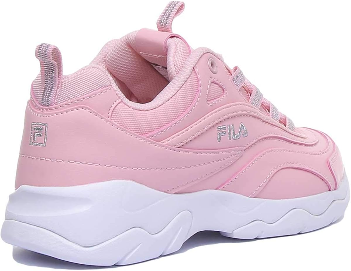 fila ray trainers pink
