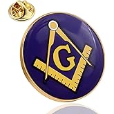 10/24/100 Pcs Masonic Flag Lapel Pins Bulk - Metal Free Freemasonry compasses Brooch Badge Souvenir