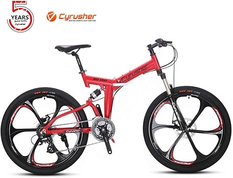 cyrusher folding bike