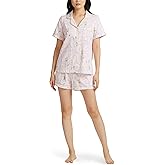 BedHead - Stretch Short Sleeve Shorty PJ Set - Goddess - Large