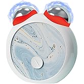 3-in-1 Skin Care Tools,Microcurrent Facial Device, Face Neck Lift Device, Double Roller Facial Massager, Promote Skin Care Absorption, Light Lines (White)