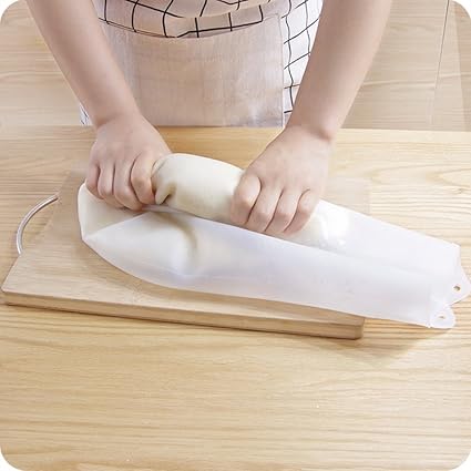 Huve Borsa Per Impastare Pasta Di Silicone Per Impastare Pasta Bag Versatile Miscelatore Per Pane Pasta Pizza Tortilla Flour Mixing Borsa Conservazione Borsa Amazon It Casa E Cucina