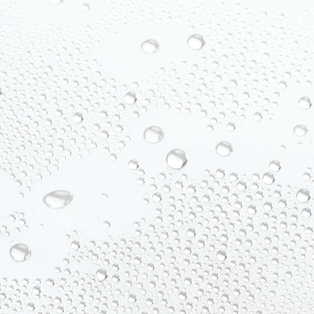 mDesign Plastic, Mold/Mildew Resistant, PEVA Shower Curtain Liner for Bathroom Showers and Bathtubs - 3 Gauge - 2 Pack - Clear: Home & Kitchen