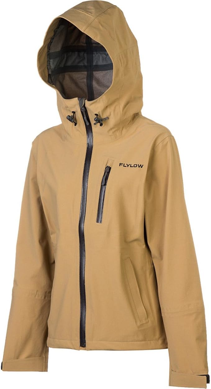 Flylow Women's Vixen Skiing Coat, Camel, Large Athletic