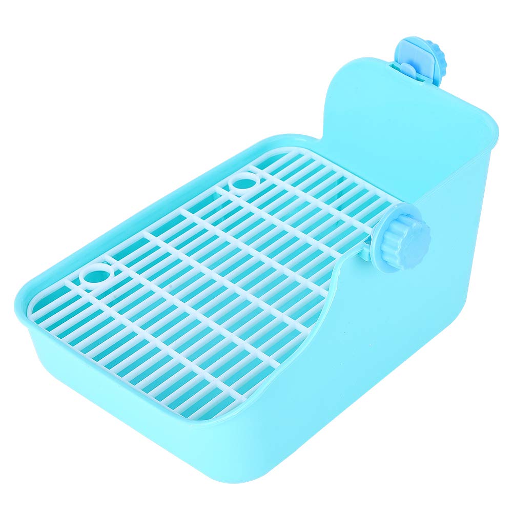 Small Animal Toilet, Square Shape Environmentally Friendly Pet Toilet, Plastic Large Size Guinea Pig for Rabbit Squirrels Chinchilla