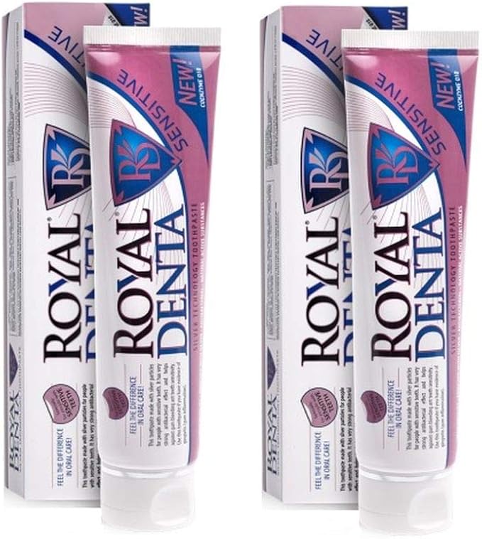 Royal Denta Sensitive Fluoride Free Remineralizing Toothpaste for