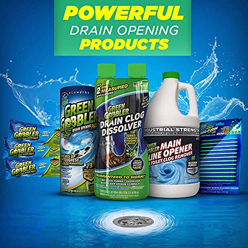 Green Gobbler Ultimate Main Drain Opener Drain Cleaner Sewer