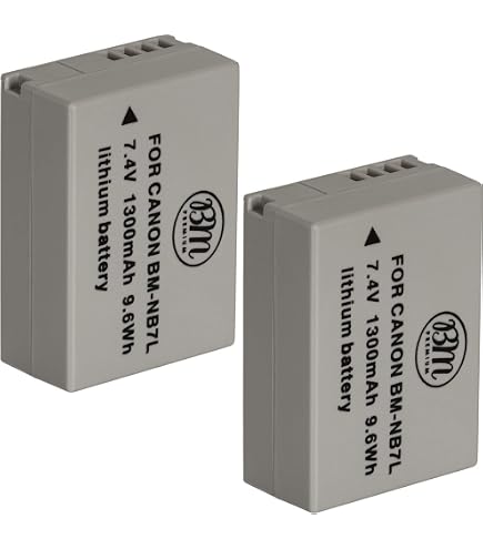 Amazon.com : Kastar 1-Pack NB-7L Battery Replacement for Canon
