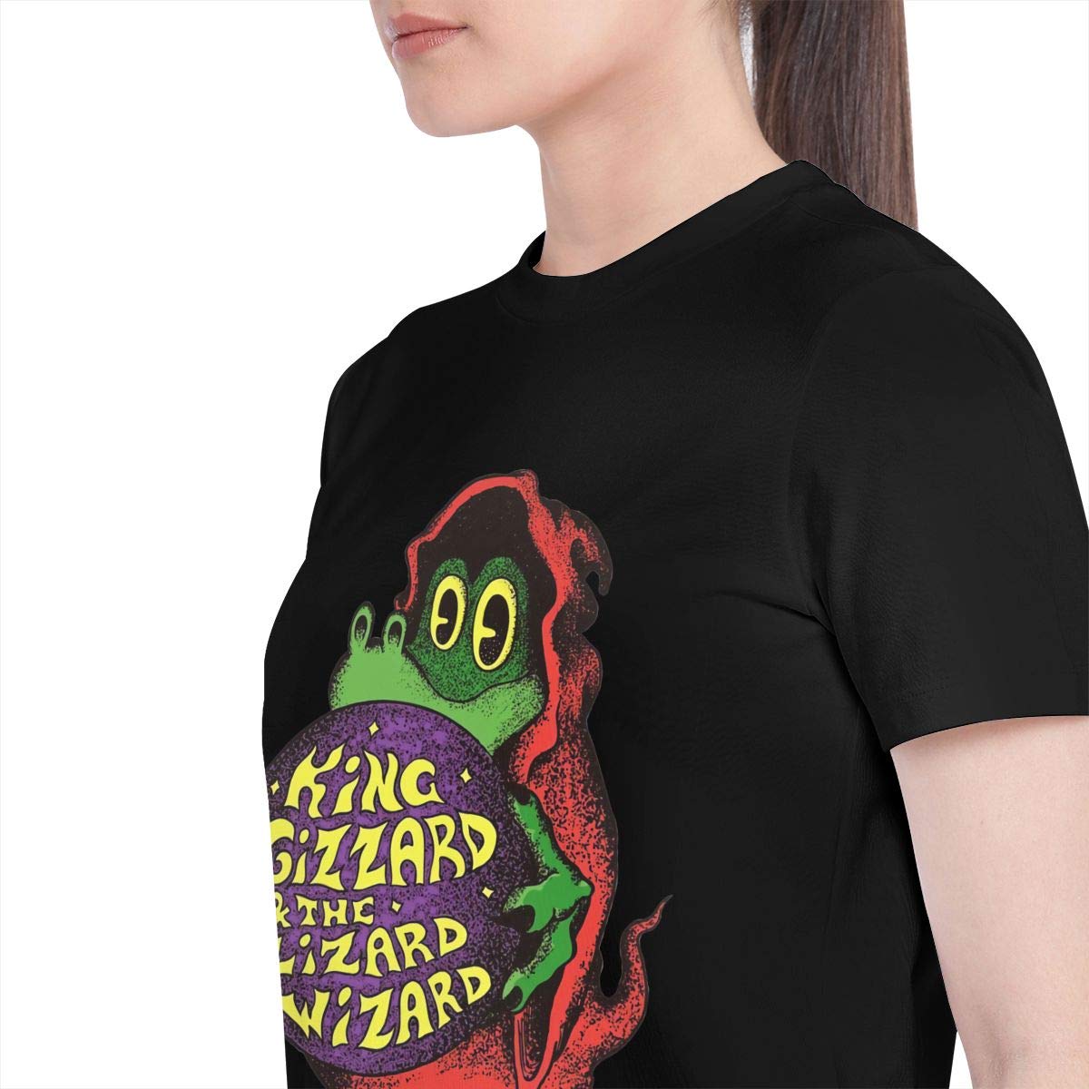 Noah Mahmood T Shirts For Cool King Gizzard & The Lizard Wizard Tee Black