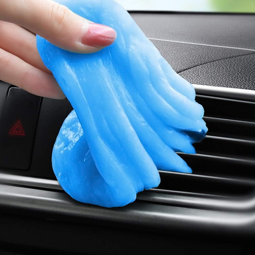 Funbe Car Interior Cleaner Slime Accessories Auto Car Cleaning Mud Supplies Detailing kit Products Putty Dust Cleaner for Keyboard Auto Laptop (1)