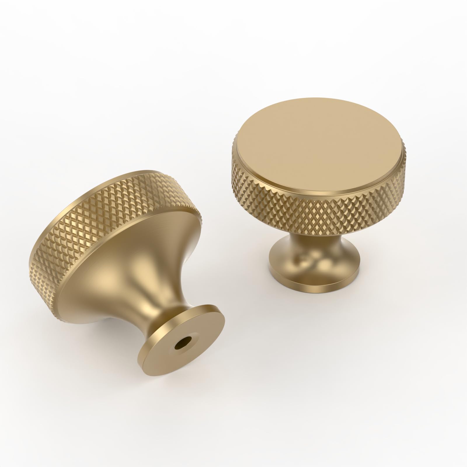 Photo 1 of 9BUILD 10 Pack 1.2 Inch Champagne Bronze Cabinet Knobs Knurled Kitchen Cabinet Knobs Champagne Drawer Knobs Round Dresser Knobs Kitchen Knobs for Cabinets Knobs for Cabinets and Drawers