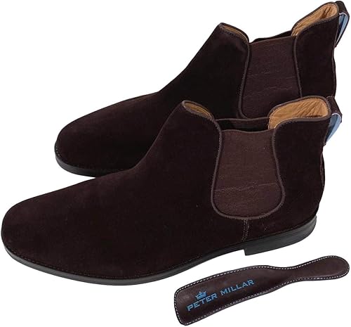 mens chocolate chelsea boots