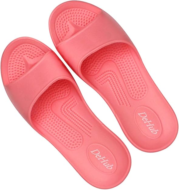 EVA Shower Slippers for Women, Indoor&Outdoor Summer Non Slip Bathroom