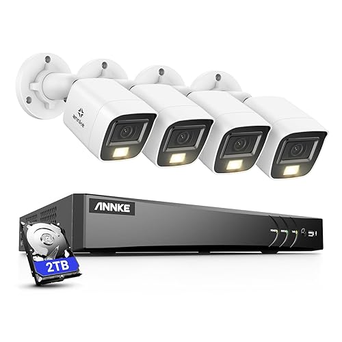 ANNKE 4K Channel AI DVR Recorder with Human Vehicle Detection