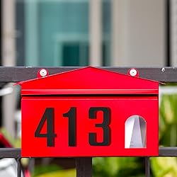 Modern House Numbers for Outside