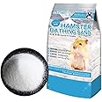 Hamster Bathing Sand,Gerbil Powder Grooming Sand for Tiny Friends Farm Chinchilla Dust Bath Potty Litter Sand (2LB) (hamster sand)