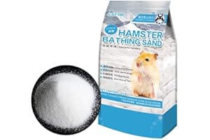 HAMILEDYI Tiny Friends Farm Chinchilla Dust Bath - Gerbil & Hamster Grooming Sand, 2LB