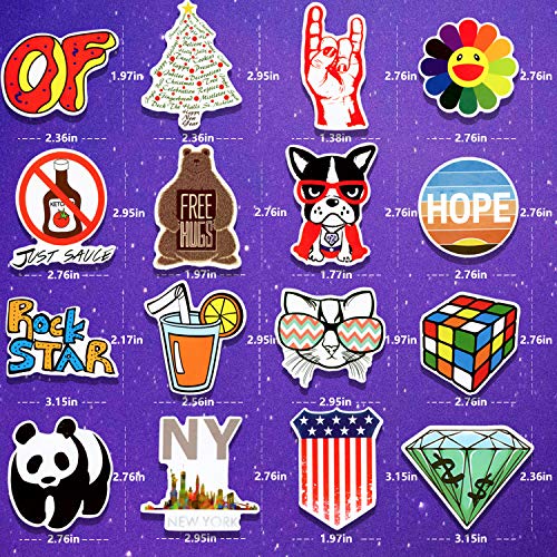 500pcs Random Stickers Pack,Durable Vinyl Stickers for Flask, Laptop,Water Bottles,Skateboard,Luggage,Bicycle