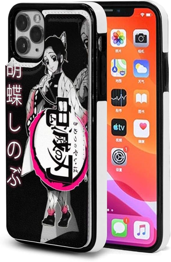 Amazon Co Jp 鬼滅の刃 Iphone11 11 Pro 11 Pro Max ケース 手帳型 携帯カバー カード収納 スマホケース アイフォン Puレザー アニメ 漫画 財布型 耐衝撃 多機種 人気 服 ファッション小物