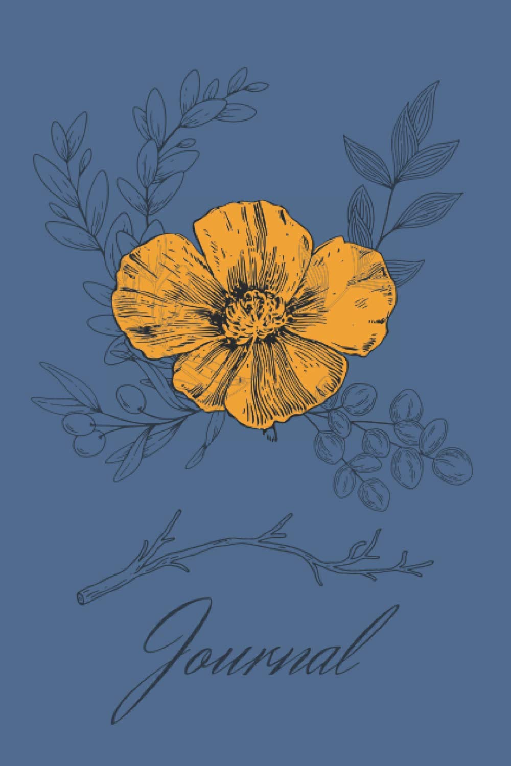 Journal Floral Print Notebook 6 X9 White Lined Paper 120 Pages Rios Locos 9798690169121 Amazon Com Books