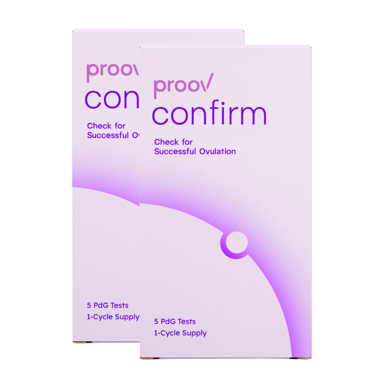 Proov PdG - Progesterone Metabolite – Test | Only FDA-Cleared Test to Confirm Ovulation Quality at Home | 2 Cycle Pack | Works Great with Ovulation Tests | 10 PdG Test Strips