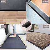 Zayejod 1M Black Carpet Edge Trim Self Adhesive PVC Laminate Floor view 6
