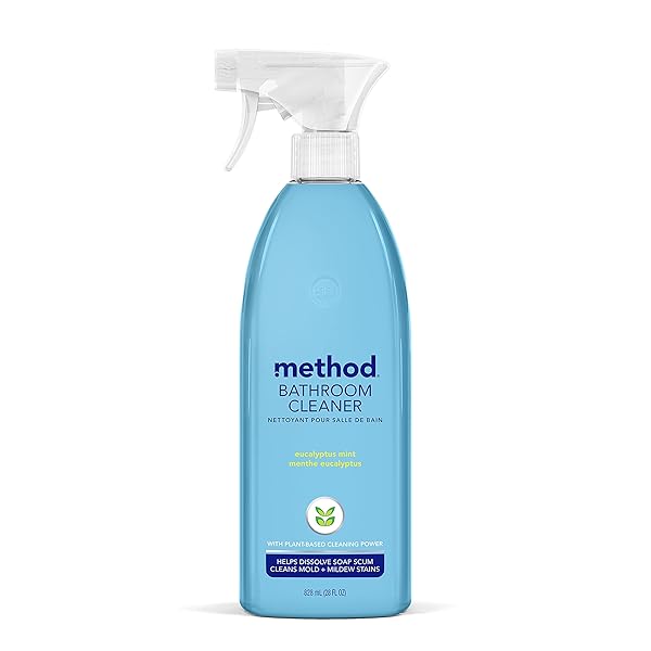METHOD NATURAL TUB PLUS TILE BATHROOM CLEANER – EUCALYPTUS MINT – 28 FL OZ