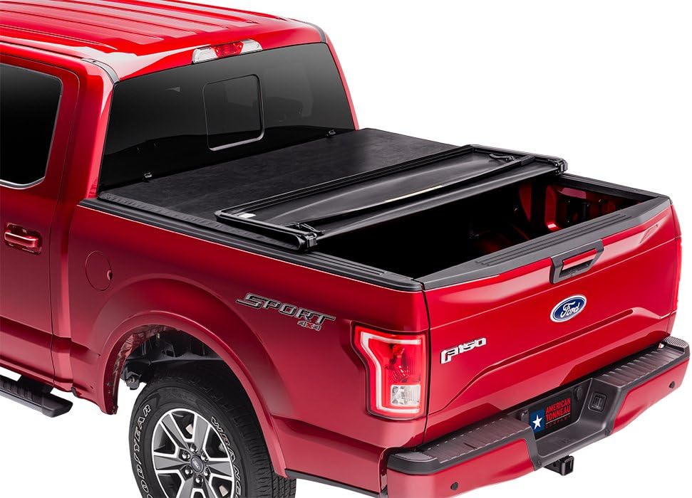 Amazon Com American Tonneau Company Soft Tri Fold Truck Bed Cover 66202 Fits Dodge Ram 2009 18 2019 Classic 1500 6 Ft 4 In Bed Automotive