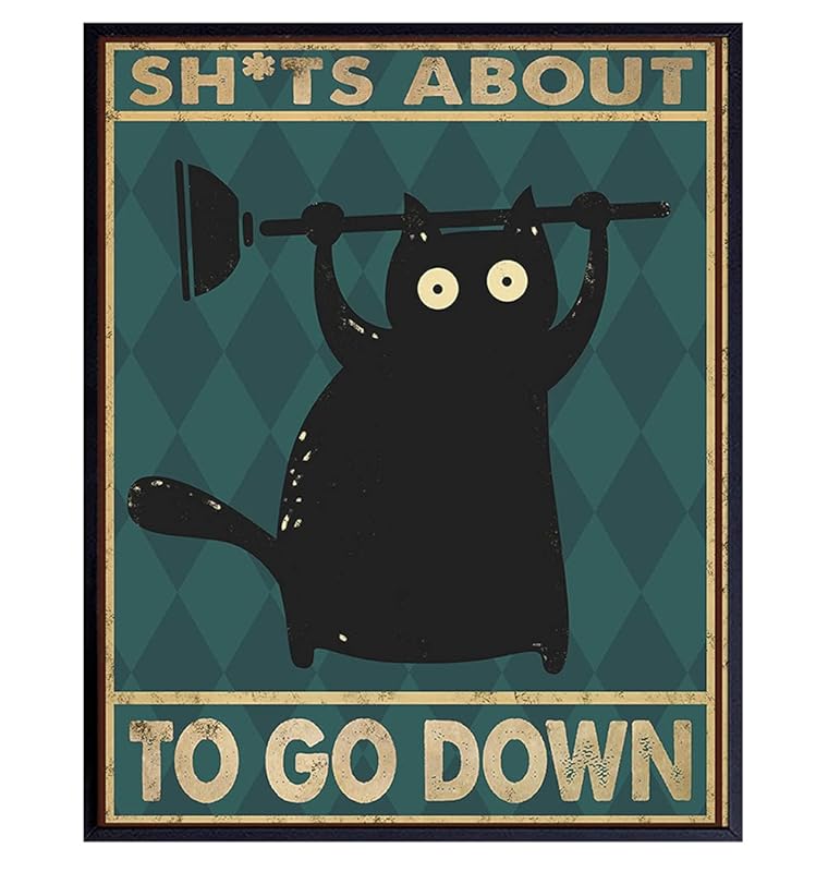 Bathroom Quotes Cat Bathroom Decor Funny Bathroom Wall Decor Bathroom