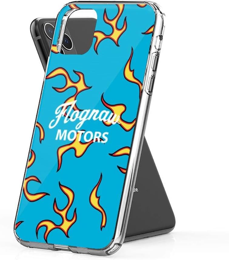 Crystal Clear Phone Cases Flognaw Motors Flame Case GOLFWANG Case Cover Compatible for iPhone (11)