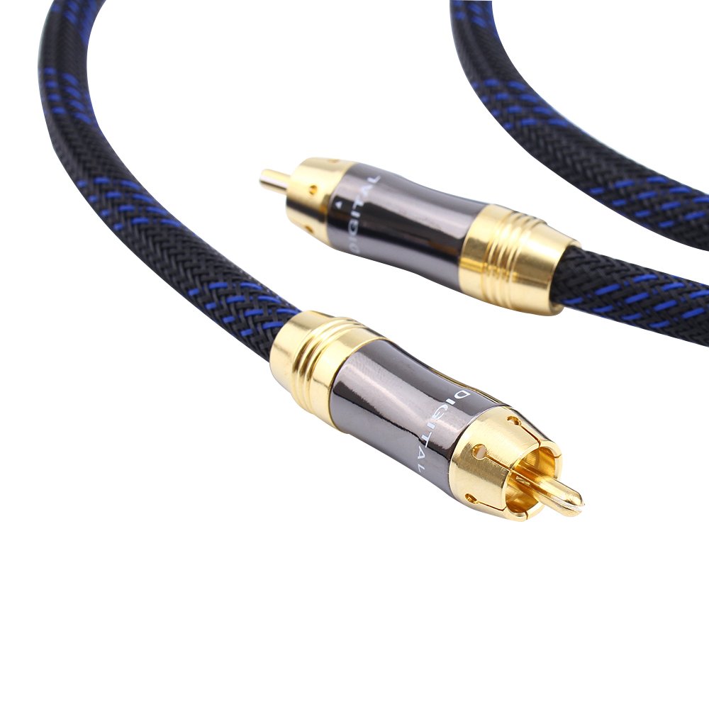 Cavo Audio RCA Doppio 5 Metri | 2 RCA Maschio A 2 RCA Maschio, Schermato, Connettori Placcati Oro, Per Subwoofer E Altoparlanti - 3