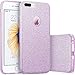 ERAGLOW iPhone 7 Plus case, iPhone 7 Plus Back Cover Sparkle Shinning Protective Bumper Bling Glitter Case for 5.5 inches iPhone 7 Plus (Purple)