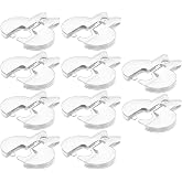 SG Store 10Pcs Anti-Splinter Guards Jig Saw Anti-Burr Gasket 2607010079 Compatible with Bosch GST800 GST65 GST85 PST 650L Transparent