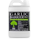 Garlic Barrier AG+ Liquid Garlic Concentrate for Pest Control, 1 Gallon | Commercial-strength natural garlic spray insect repellent for farms &amp; yards. Repels deer, rabbits, aphids, beetles &amp; more