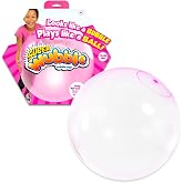 Wubble Bubble Ball Pink - Outdoor or Indoor Fun with Pink Super Bubble Tear-Resistant Ball | Wubble Ball for Kids, Boys, Girls