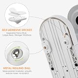 Aieve 8 Pack Small Appliance Rollers Self Adhesive Caster Wheels 360° Swivel view 3