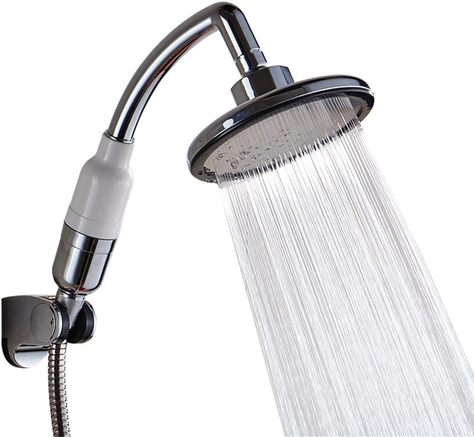 NNBNXXW Multi-Fuction Big Handheld Shower Head 5.7 Inch Pressure Boost Waterfall Showerheads Water Quality Purification Shower Filter Hand shower Large diameter booster shower head Dual shower