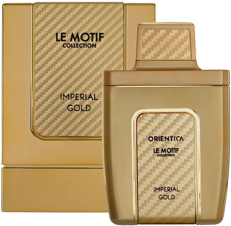 Orientica Le Motif Imperial Gold 85ml EDP Unisex Perfume | Citrus Floral Woody