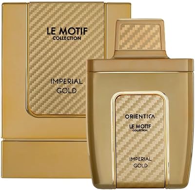 Orientica Le Motif Imperial Gold 85ml EDP Unisex Perfume | Citrus Floral Woody