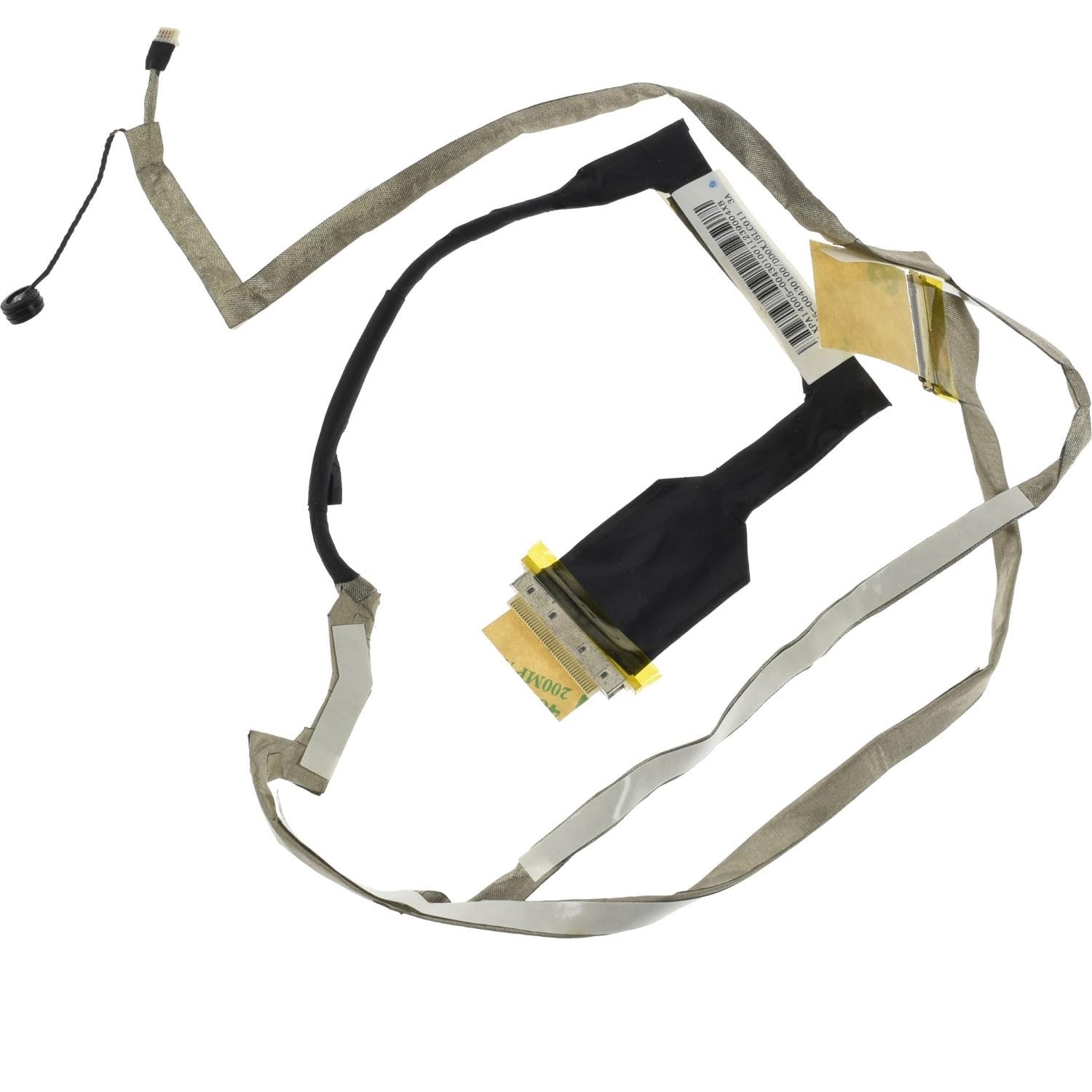 LPUK LCD Screen Cable Display Flex Ribbon compatible with Asus F501A, F501U, X501, X501A, X501U p/n: 14005-00430100, DD0XJ5LC011