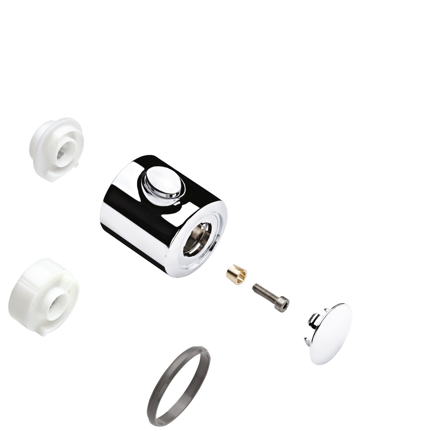 hansgrohe 96618000 Handle for Ecostat 1001 SL Thermostatic Mixer Spare Part, Chrome