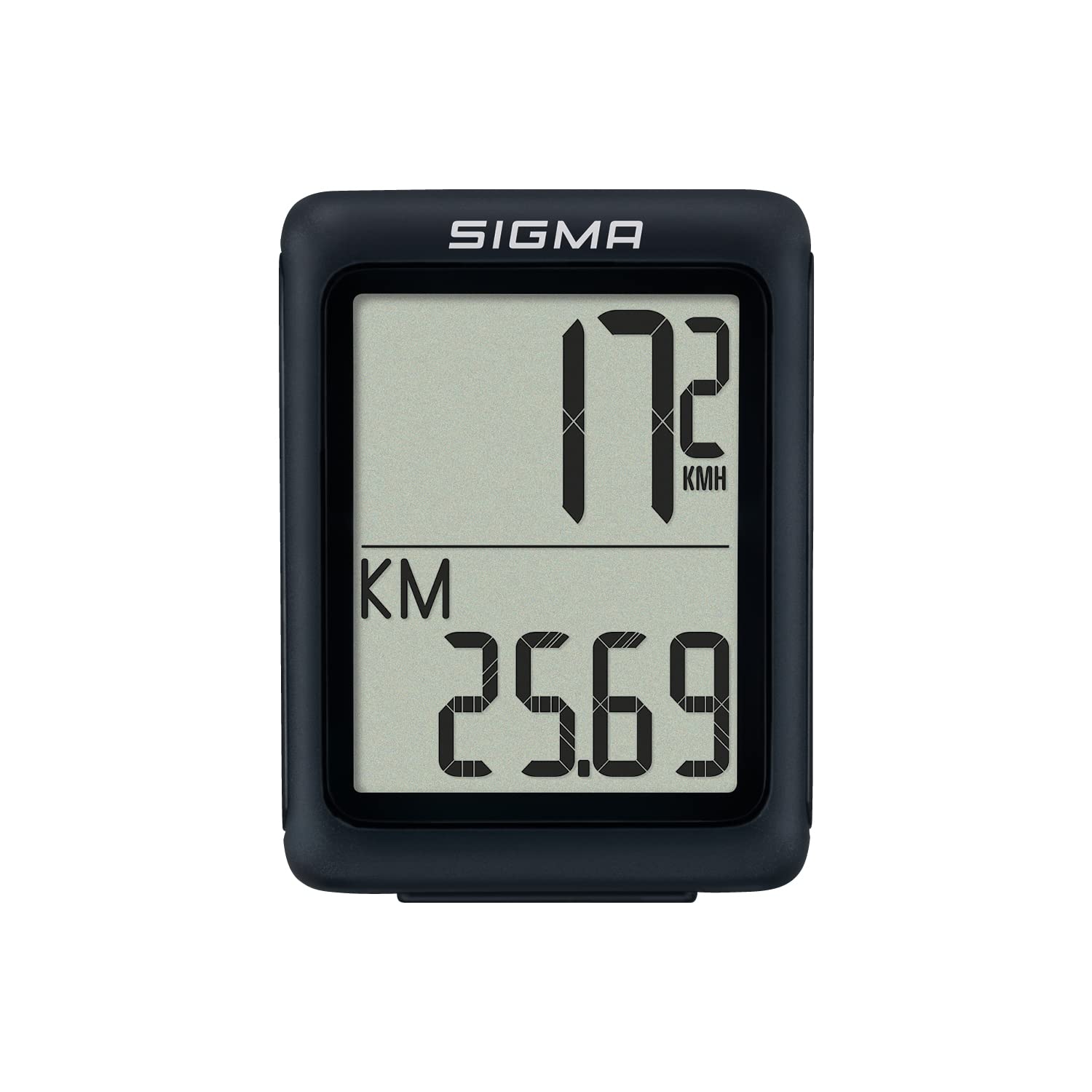SIGMA SPORT BC 5.0 WR Wired Bike Computer with Numerous Functions, Entry-Level Bike Computer, Easy to Use with Large Buttons and a Clear Display